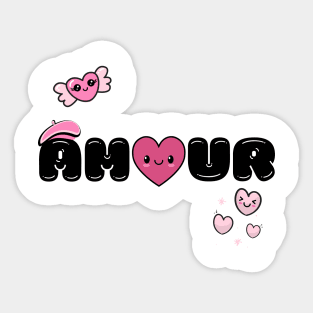 Amour Sticker